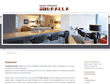 Tablet Screenshot of inmobiliariamuralla.com